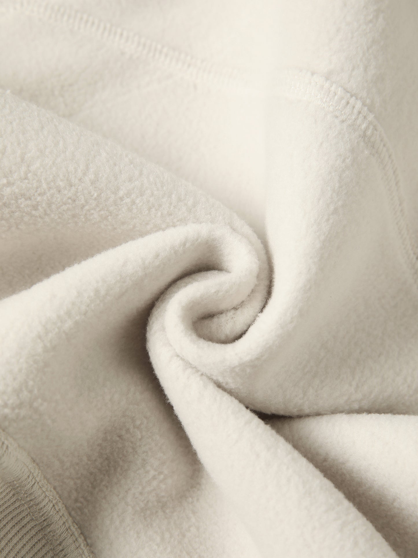 G&G CROP HALF ZIP HOODED SWEATSHIRT