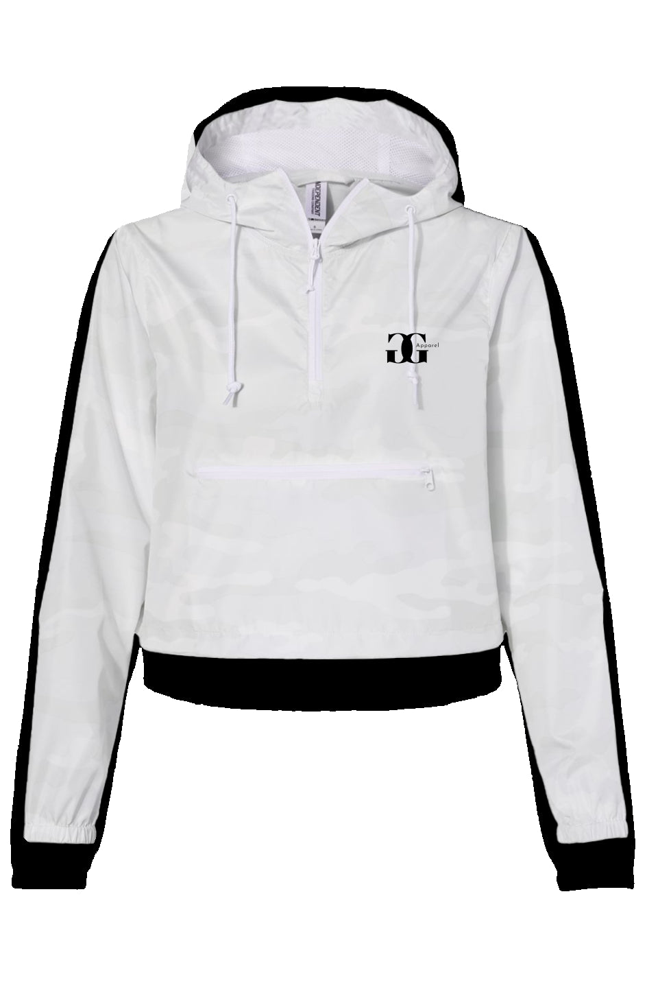Lightweight Pullover Crop Windbreaker