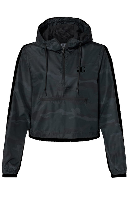 G&G Lightweight Pullover Crop Windbreaker