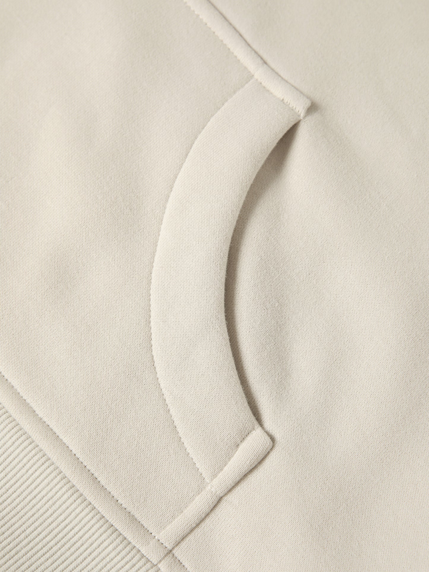 G&G CROP HALF ZIP HOODED SWEATSHIRT